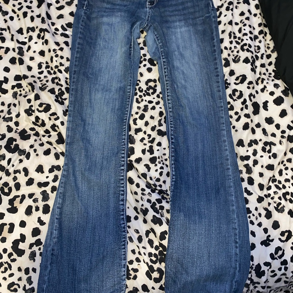 Rhinestone Bootcut Jeans